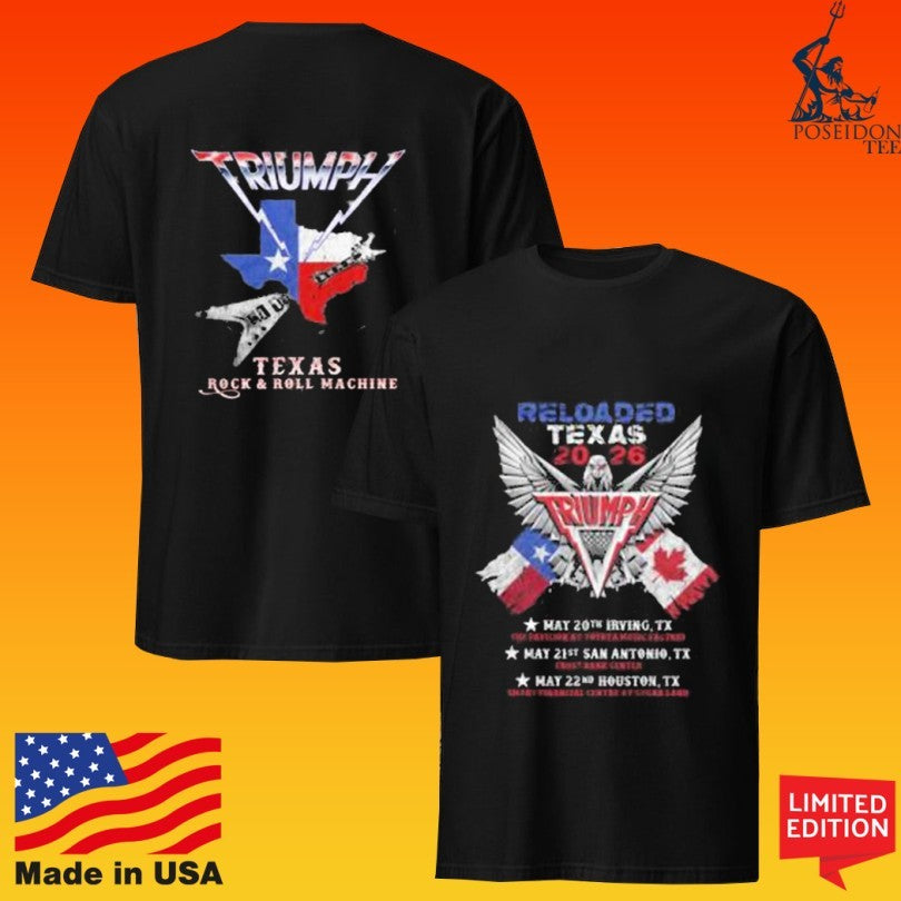Triumph X Texas Rock And Roll Machine Unisex