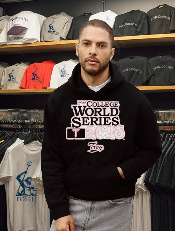 Troy Baseball 2026 College World Series Unisex