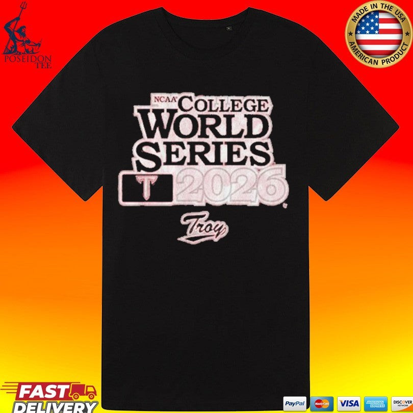 Troy Baseball 2026 College World Series Unisex