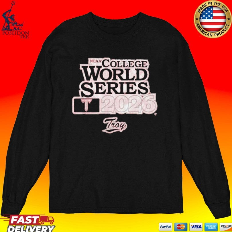 Troy Baseball 2026 College World Series Unisex