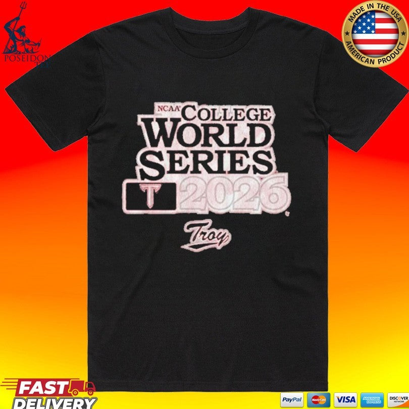 Troy Baseball 2026 College World Series Unisex