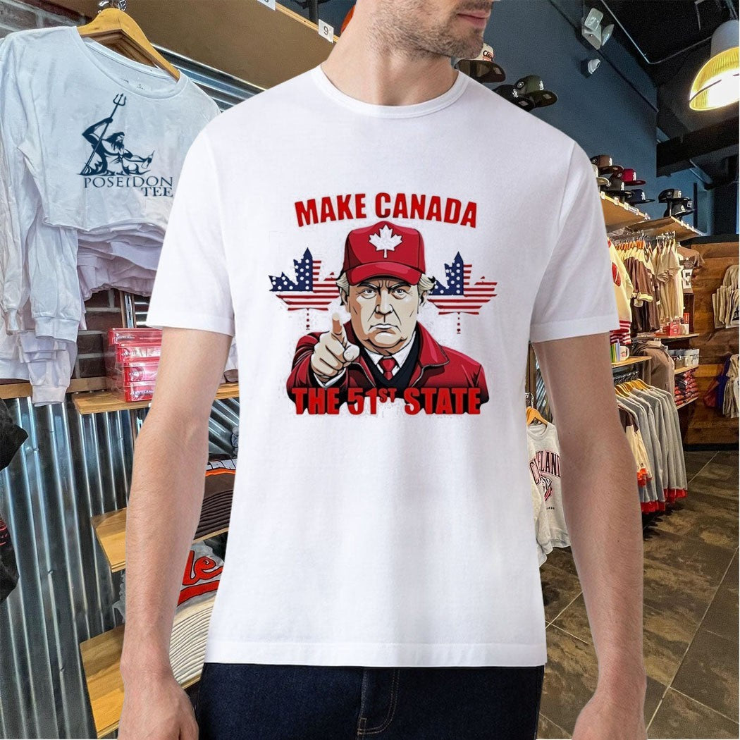 Trump Index Finger Make Canada The 51s State Unisex