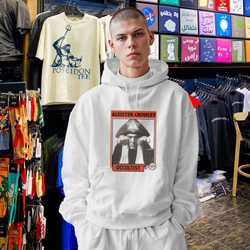 Tsptr Aleister Crowley Occultist Baseball Raglan Unisex