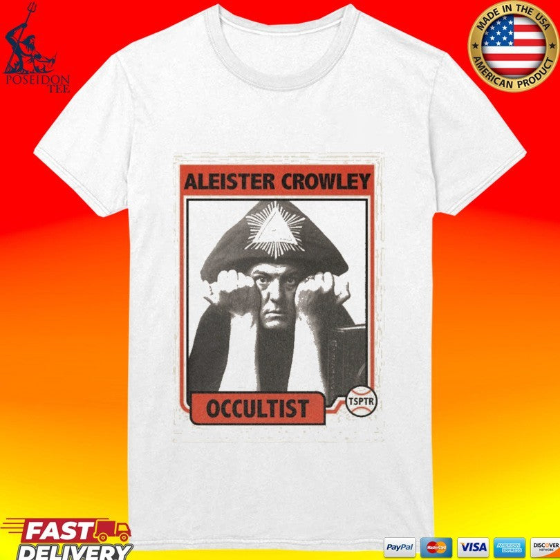 Tsptr Aleister Crowley Occultist Baseball Raglan Unisex
