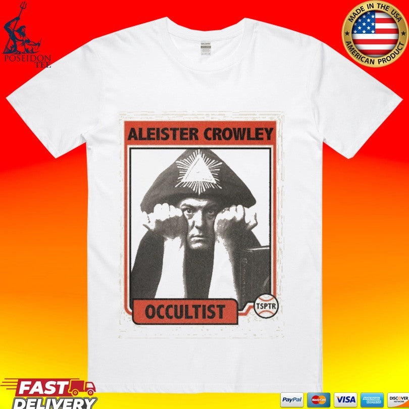 Tsptr Aleister Crowley Occultist Baseball Raglan Unisex