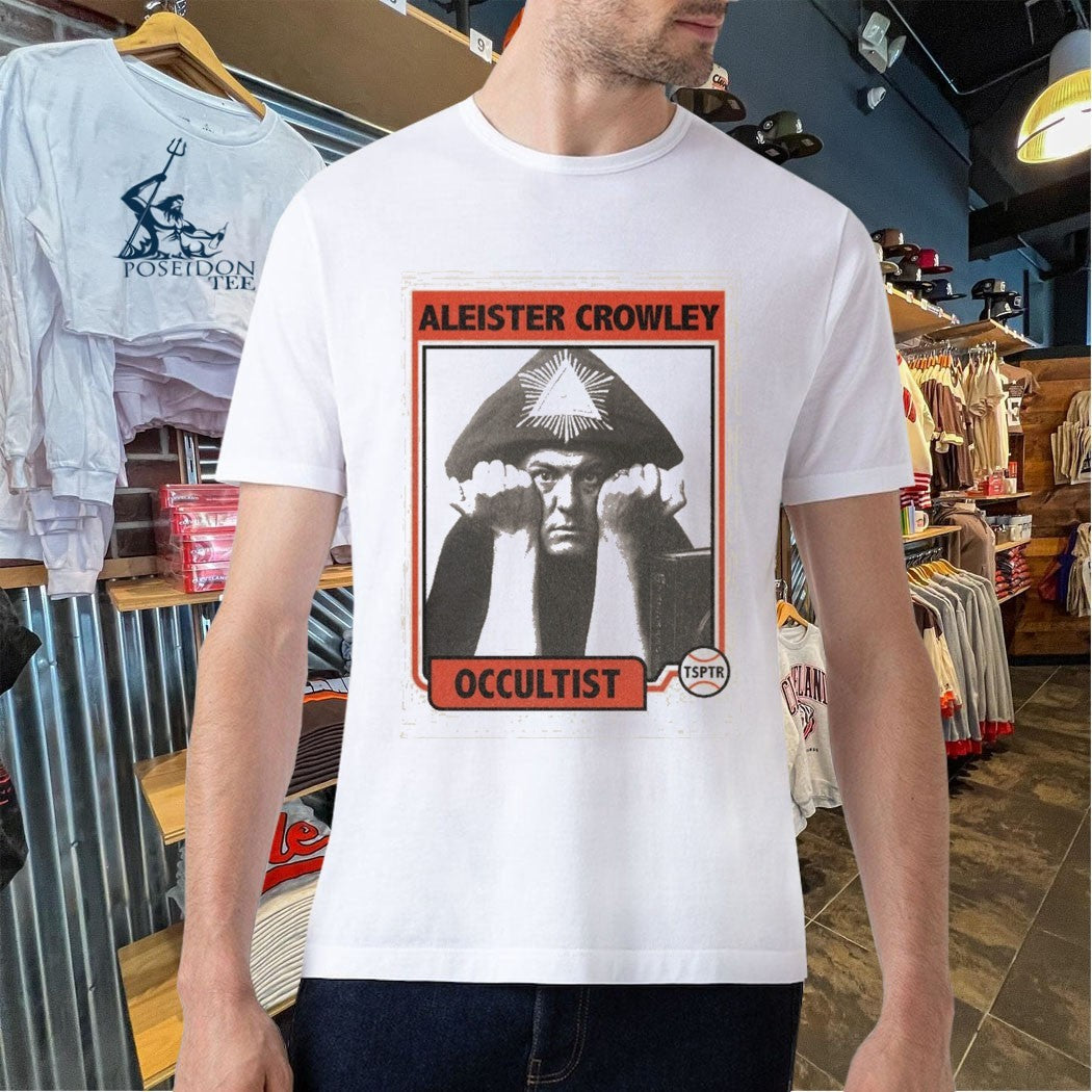 Tsptr Aleister Crowley Occultist Baseball Raglan Unisex