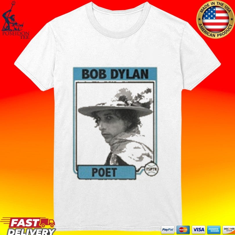 Tsptr Bob Dylan Poet Baseball Raglan Unisex