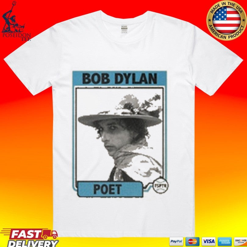 Tsptr Bob Dylan Poet Baseball Raglan Unisex