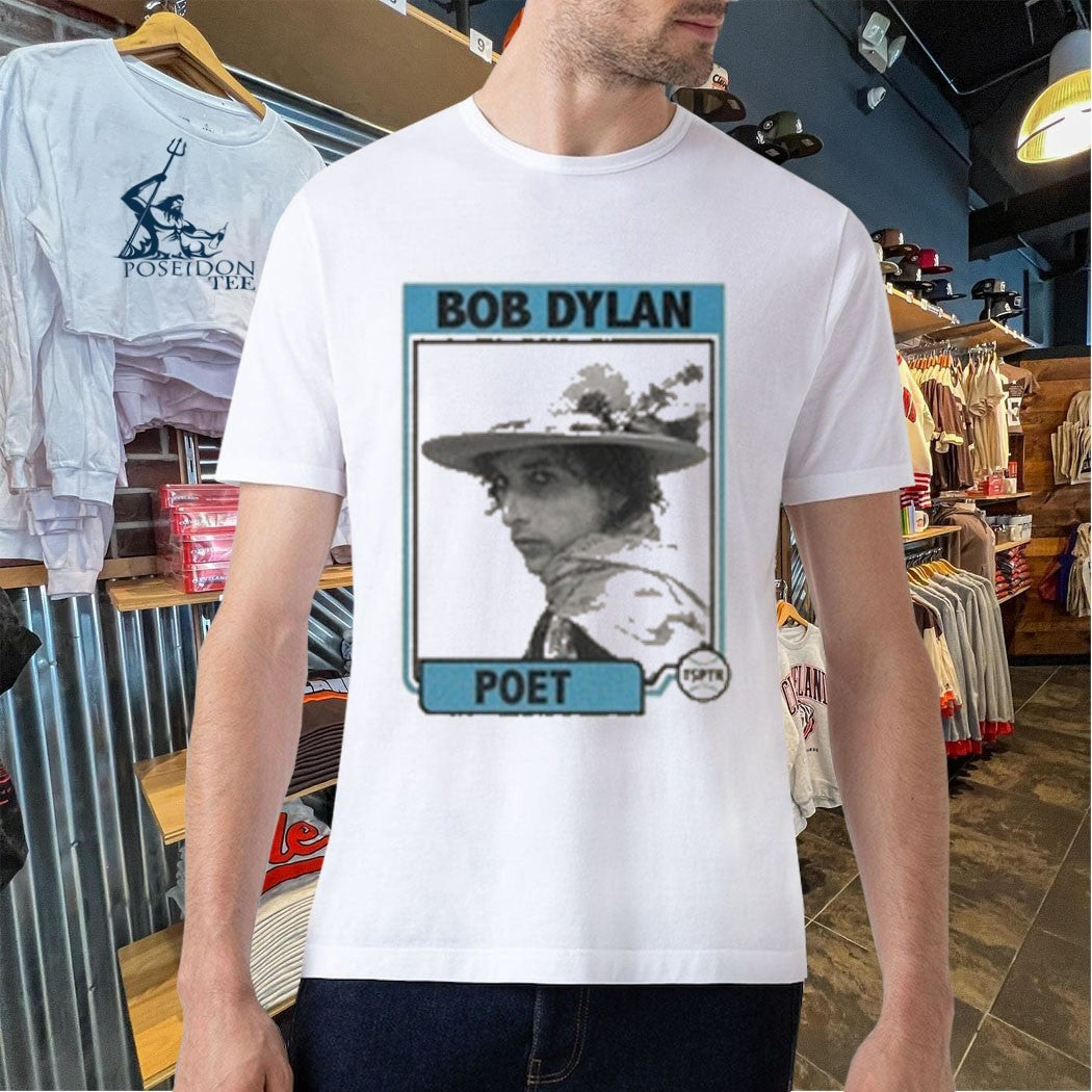 Tsptr Bob Dylan Poet Baseball Raglan Unisex