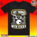 Twisted Thread I Hit Things With Sticks Music Unisex