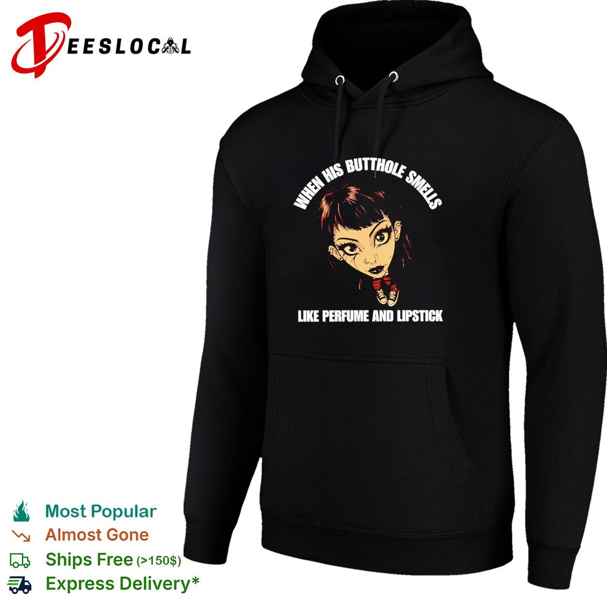 When his butthole smells like perfume and lipstick meme shirt Unisex