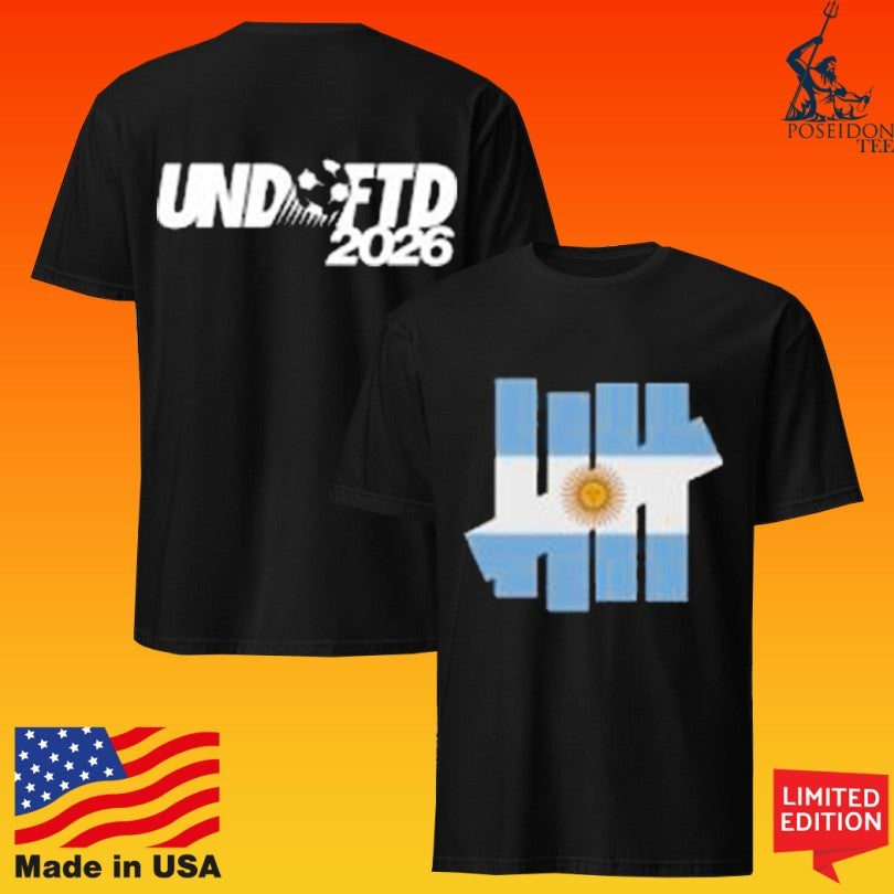 Undefeated Icon Flag Ss Argentina Unisex