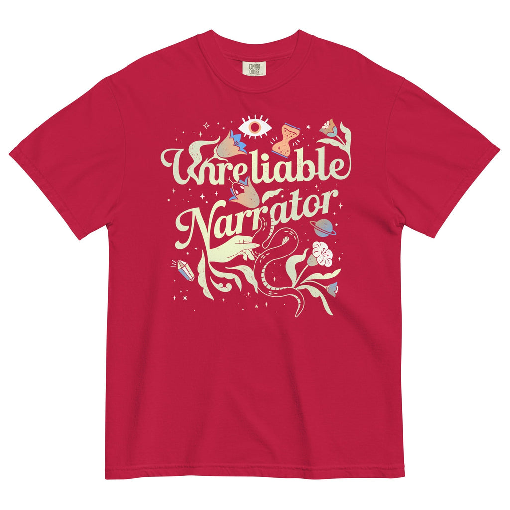 Unreliable Narrator Men's Relaxed Fit Tee Unisex