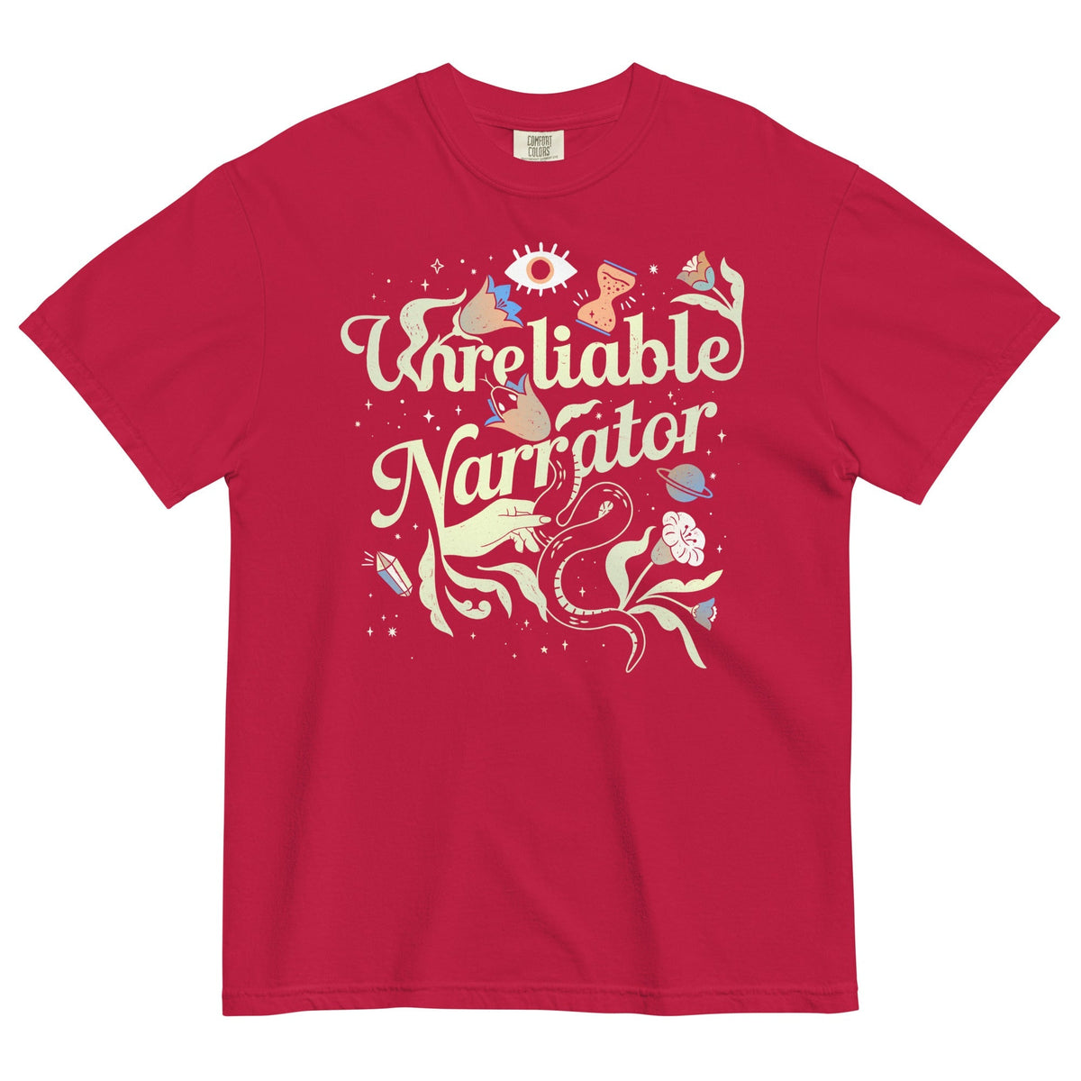 Unreliable Narrator Men's Relaxed Fit Tee Unisex