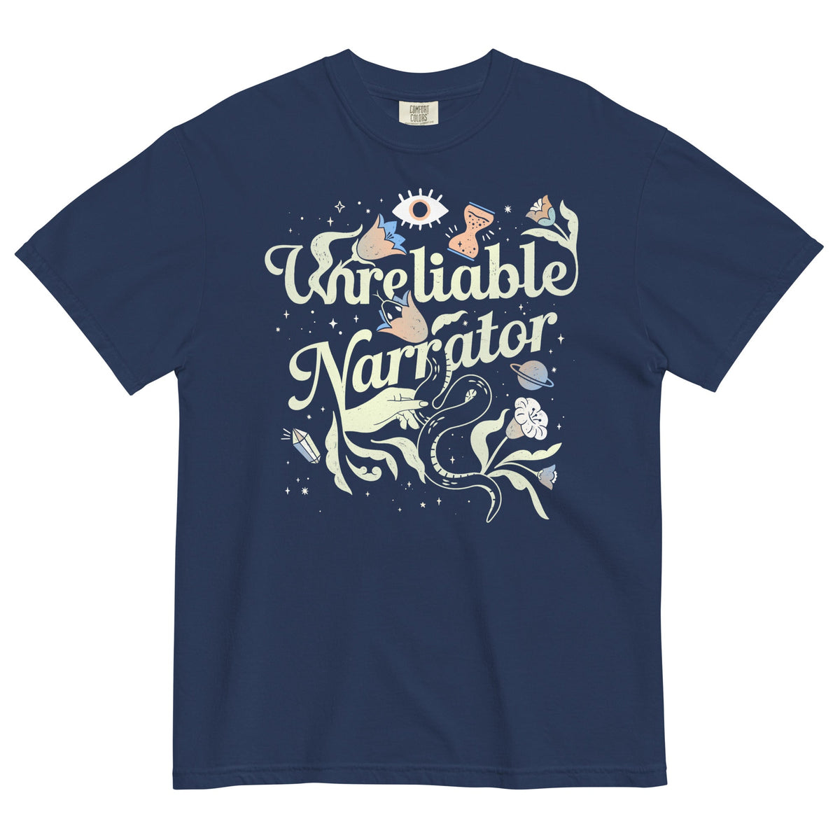 Unreliable Narrator Men's Relaxed Fit Tee Unisex