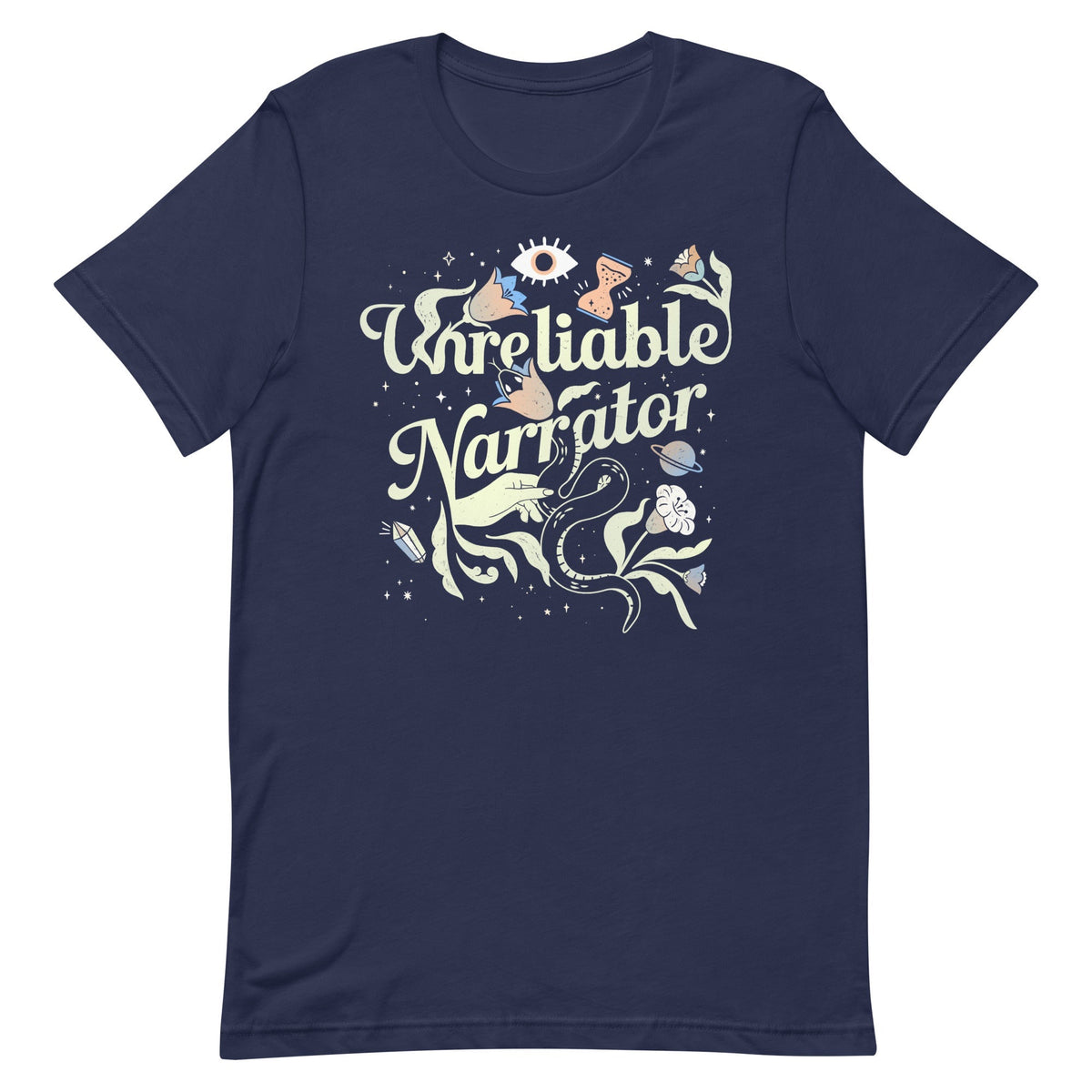 Unreliable Narrator Men's Signature Tee Unisex