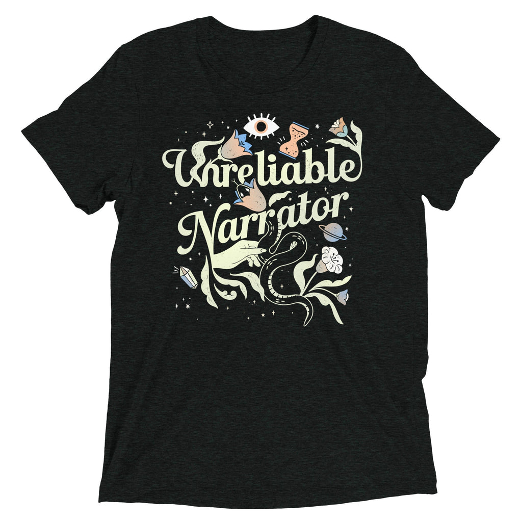 Unreliable Narrator Men's Tri-Blend Tee Unisex