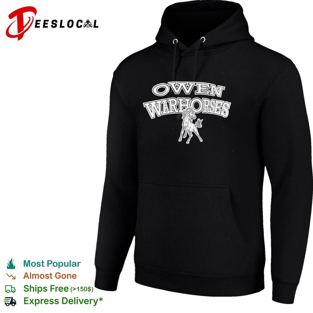 Owen Warhorses School Mascot Team Spirit Unisex