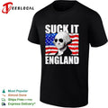 George Washington Suck It England Founding Father Unisex