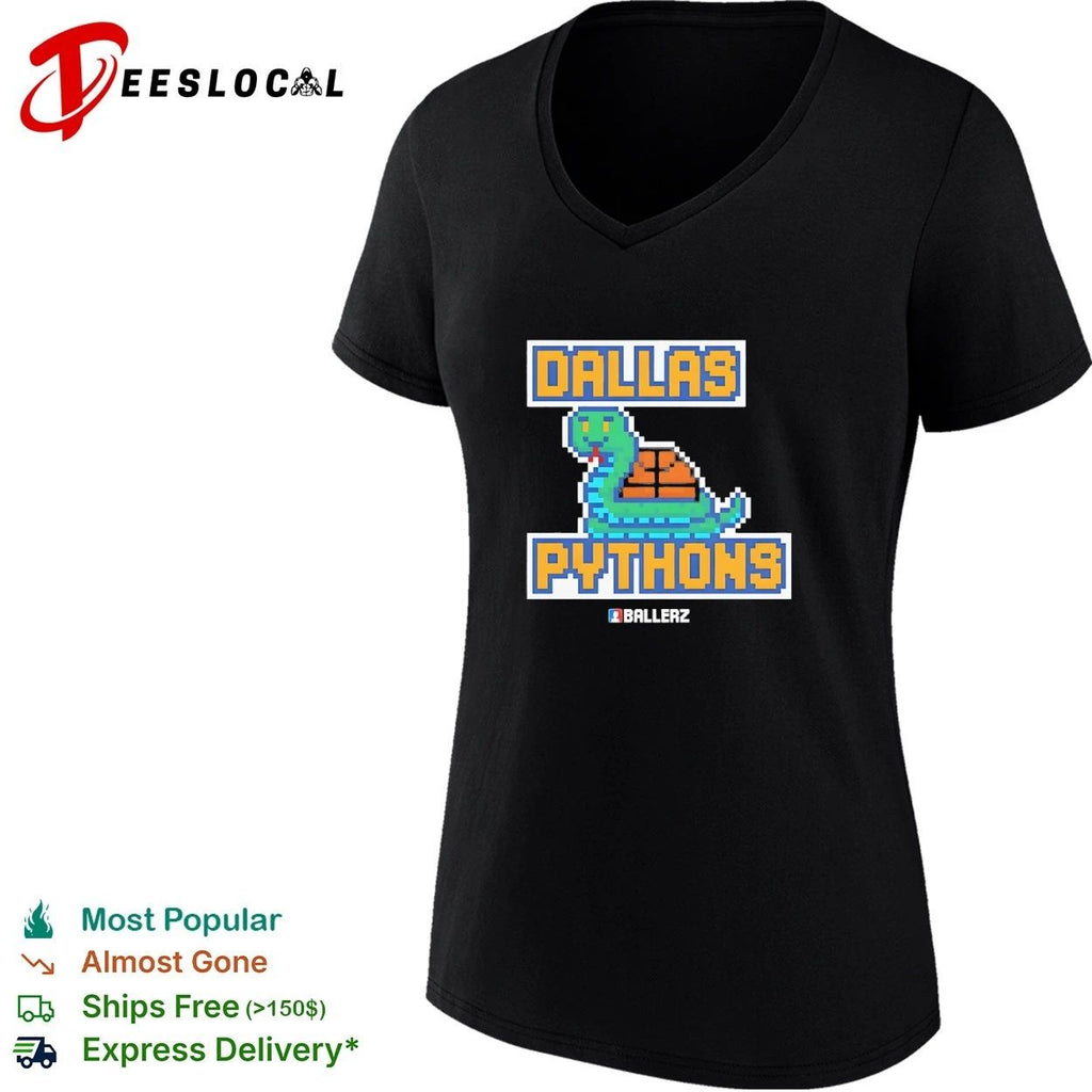 Dallas Pythons Ballerz basketball pixel art Unisex