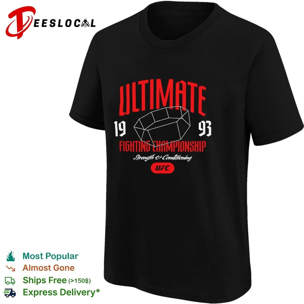Ultimate 1993 Fighting Championship Strength and Conditioning UFC Unisex