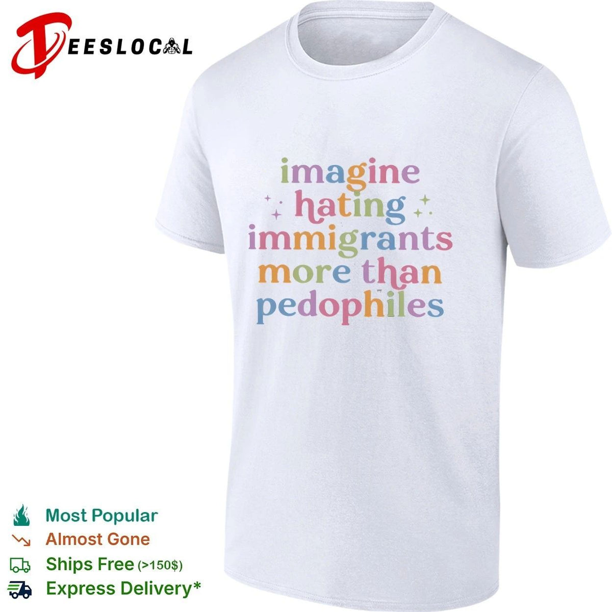 Imagine Hating Immigrants More Than Pedophiles Unisex