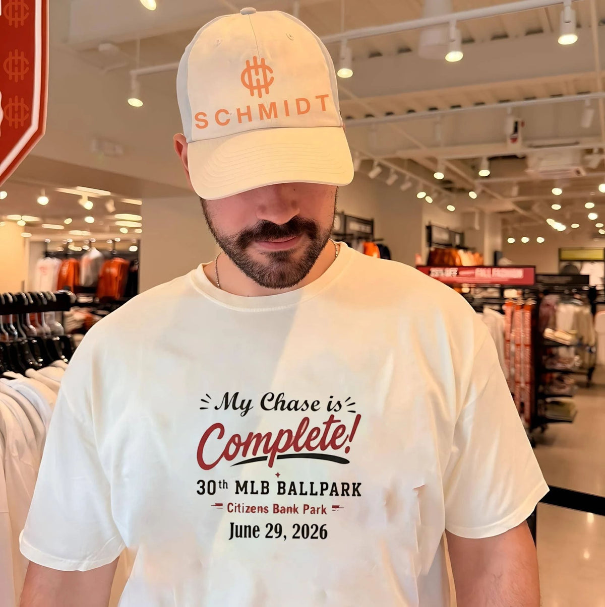 Brandon Vickrey My Chase Is Complete 30th 2026 shirt Unisex