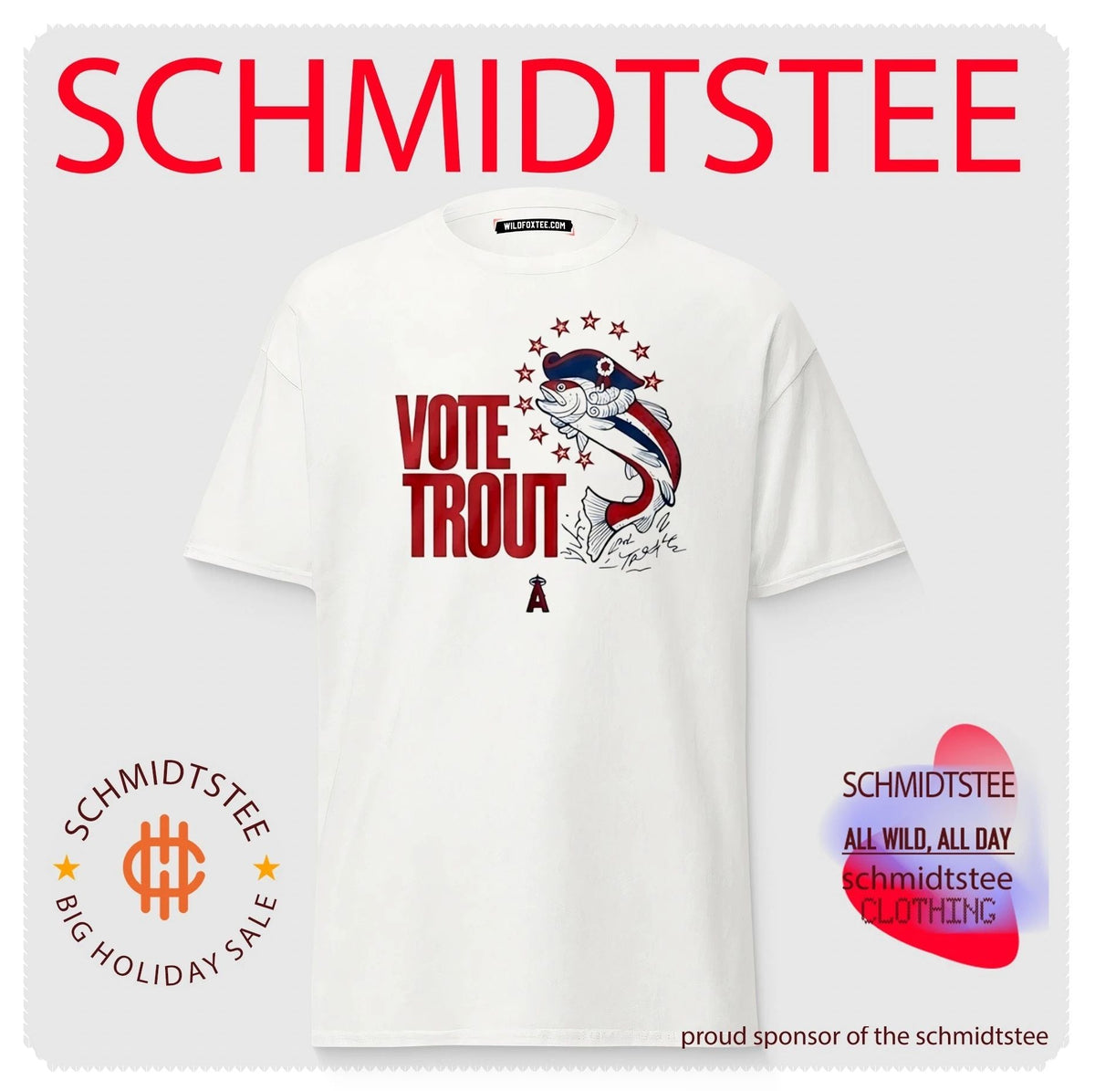 LA Angels Vote Trout Fish 2026 shirt Unisex