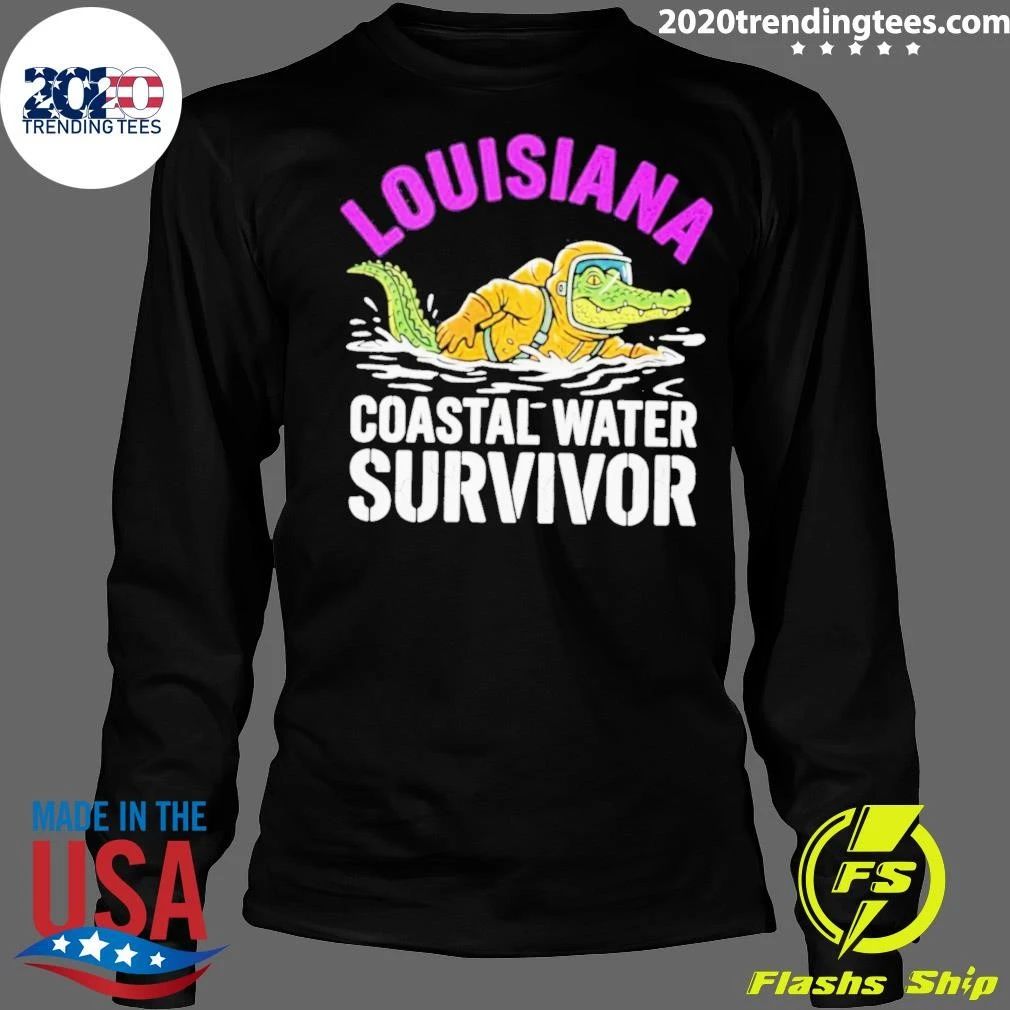 Louisiana Coastal Water Vibrio Survivor Shirt