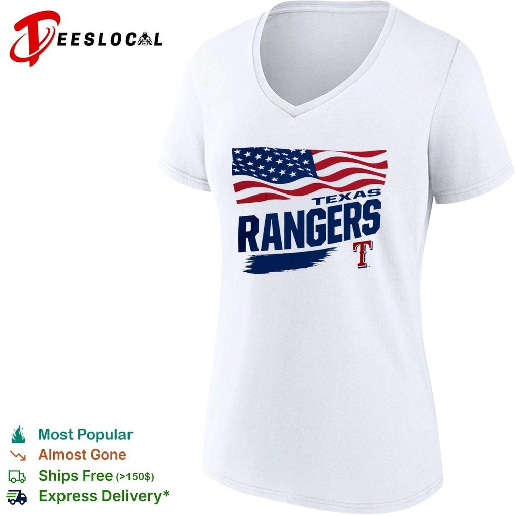 Texas Rangers Waving Flag Texas Rangers Starter Unisex