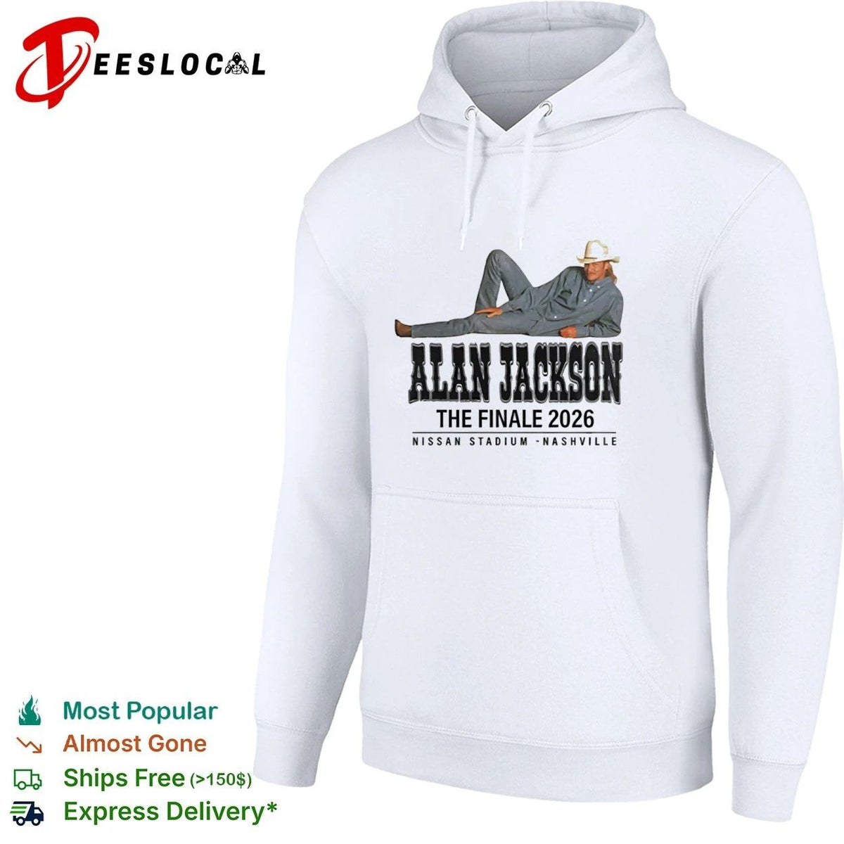 Alan Jackson The Finale 2026 Nissan Stadium Nashville Unisex
