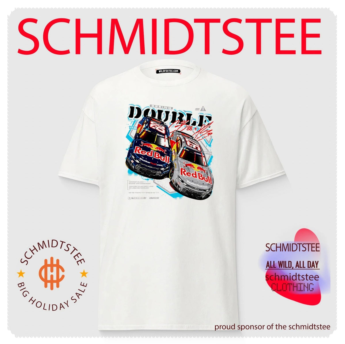 Trackhouse Racing Seeing Double Connor Zilisch and Shane van Gisbergen shirt Unisex