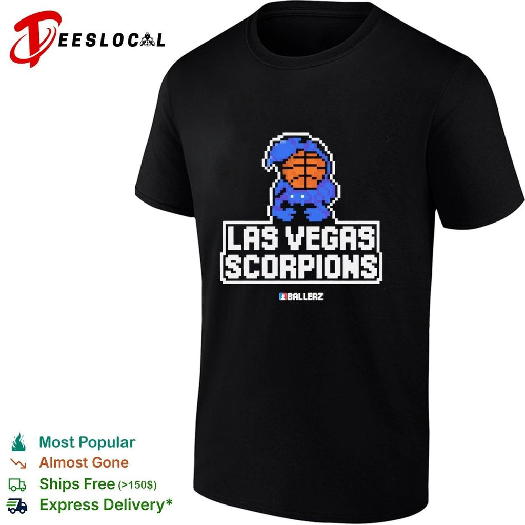 Las Vegas Scorpions Ballerz basketball Unisex