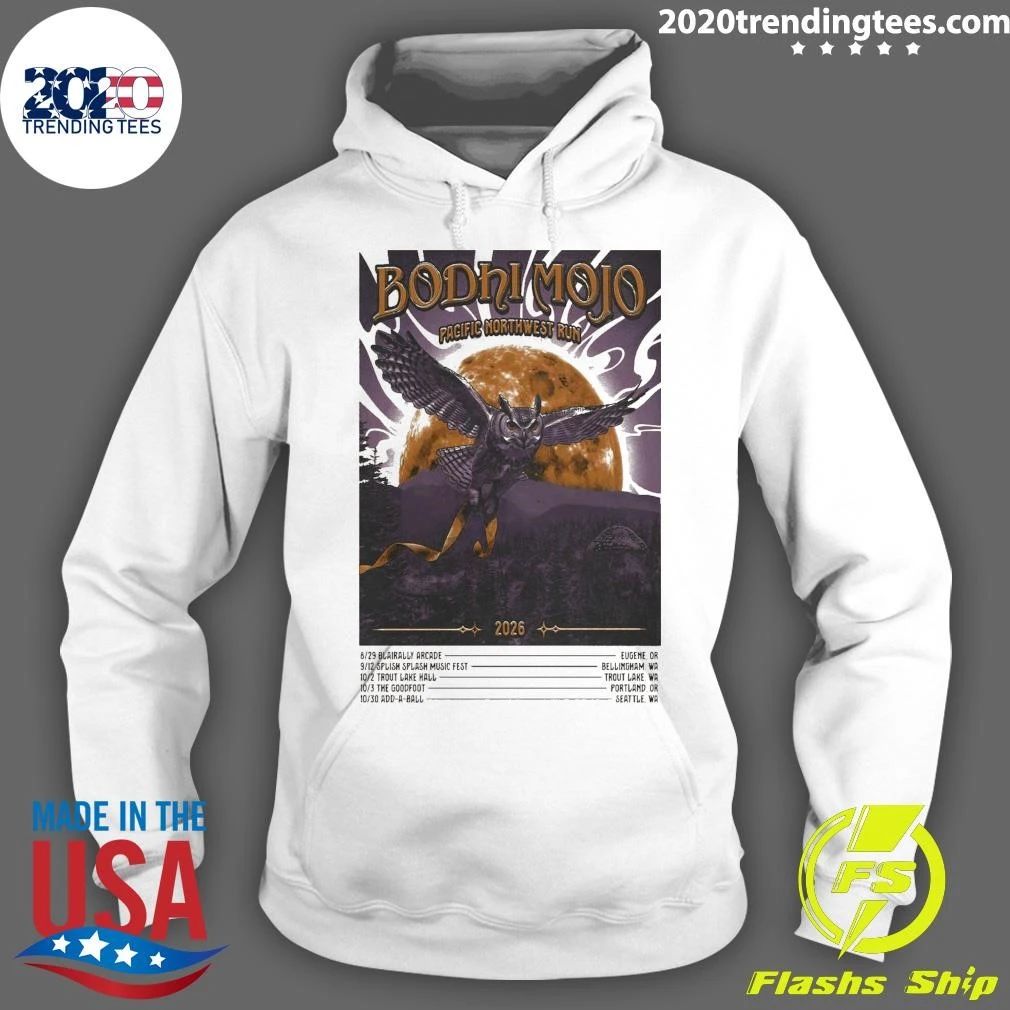 Bodhi Mojo Pacific Northwest Run Tour 26 Shirt