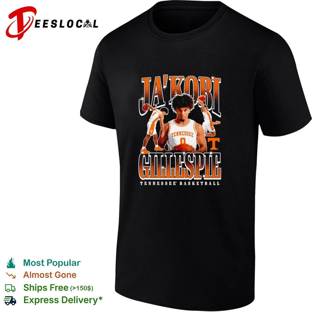 Ja’Kobi Gillespie Tennessee Volunteers Basketball Unisex