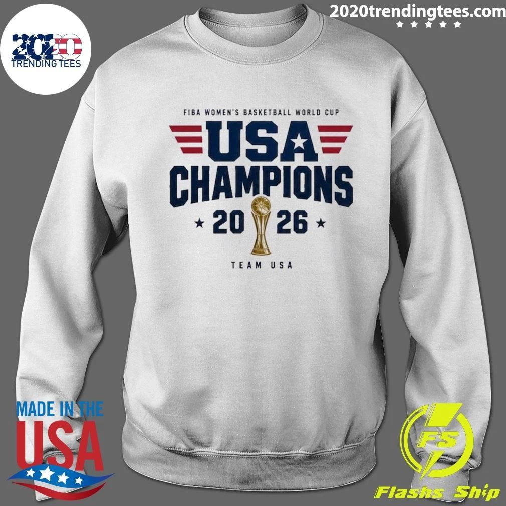 FIBA Women’s Basketball World Cup USA Champions 2026 Team USA Shirt