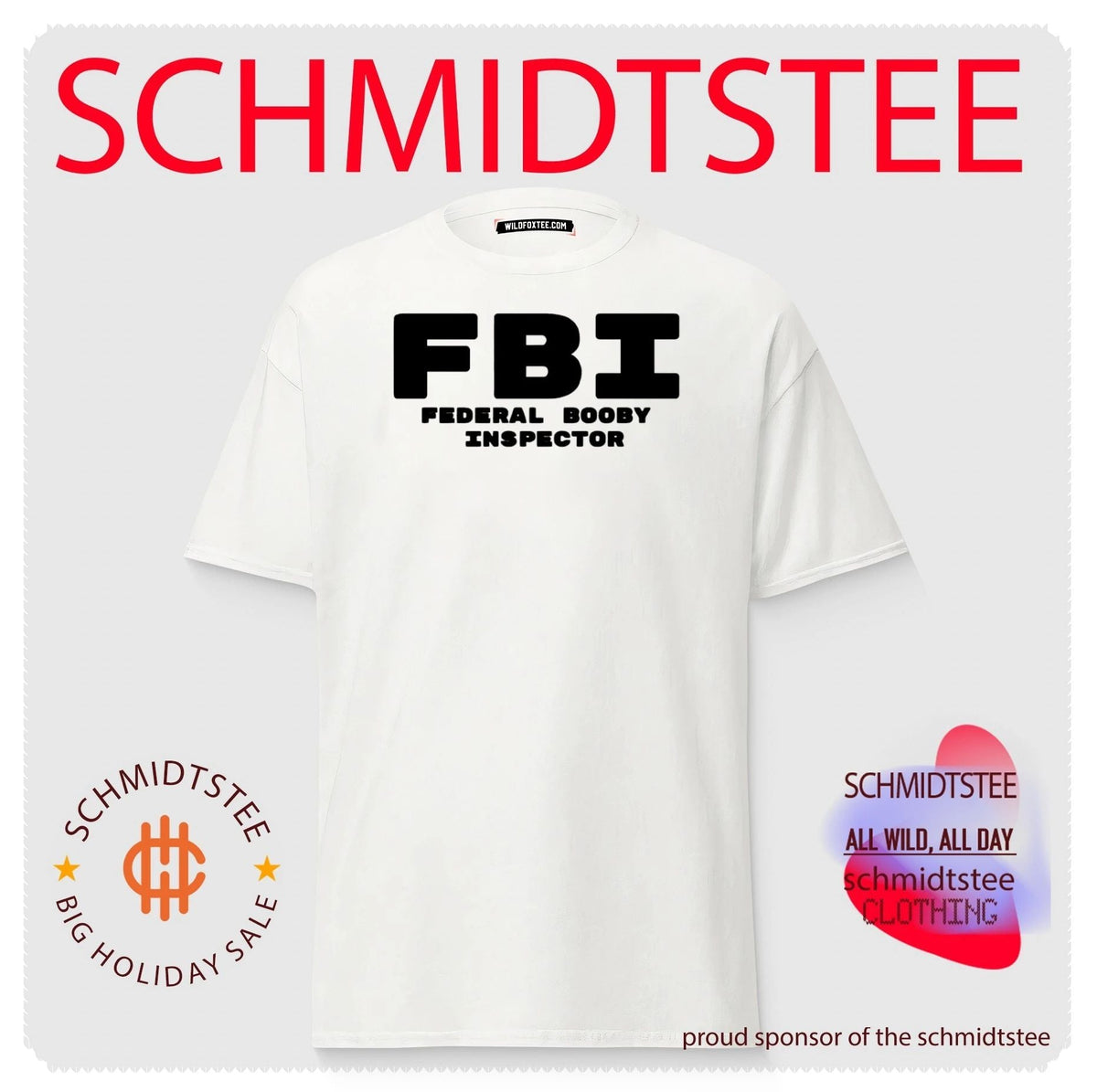 FBI Federal Booby Inspector shirt Unisex