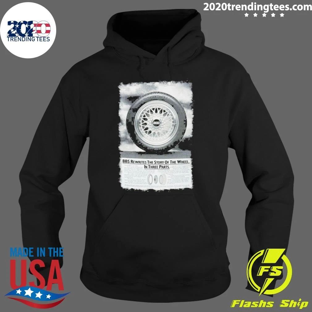 BBS Rewrites The Story Of The Wheel In Three Parts Shirt