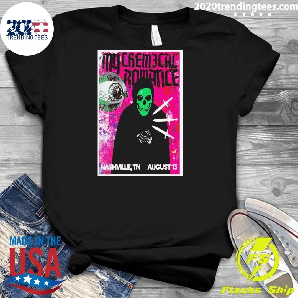 Nashville TN August 13 2026 My Chemical Romance Concert Shirt