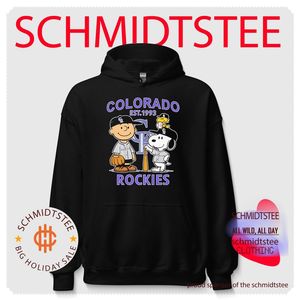 Peanuts x Colorado Rockies est 1993 shirt Unisex