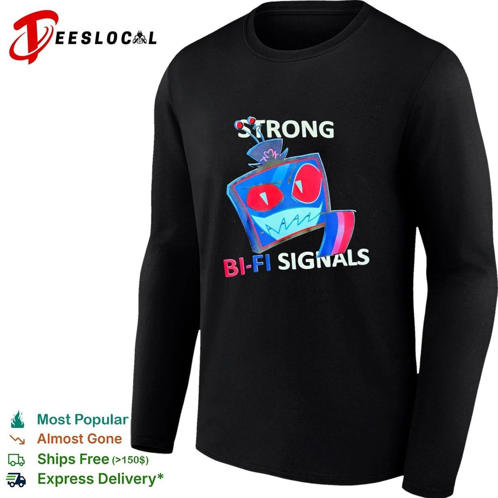 Strong Bi-Fi Signals bisexual pride lgbtq Unisex