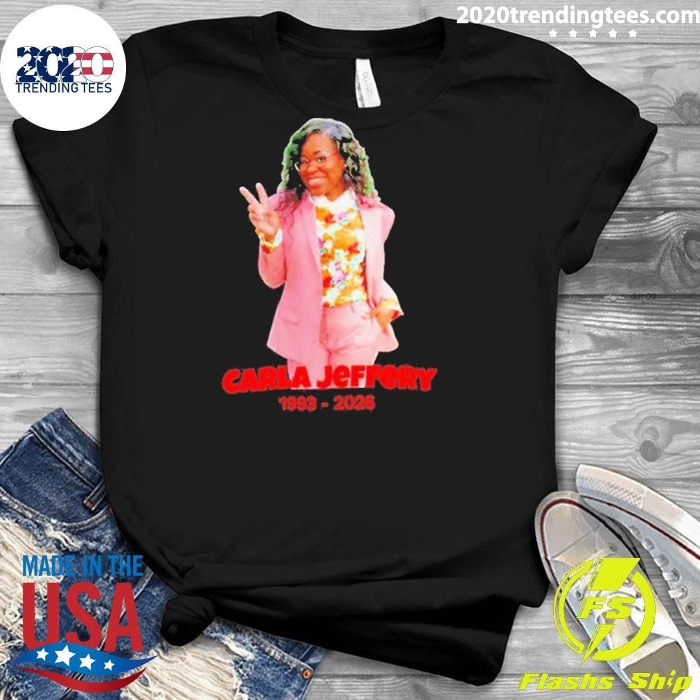 Carla Jeffery RIP 1993-2026 shirt