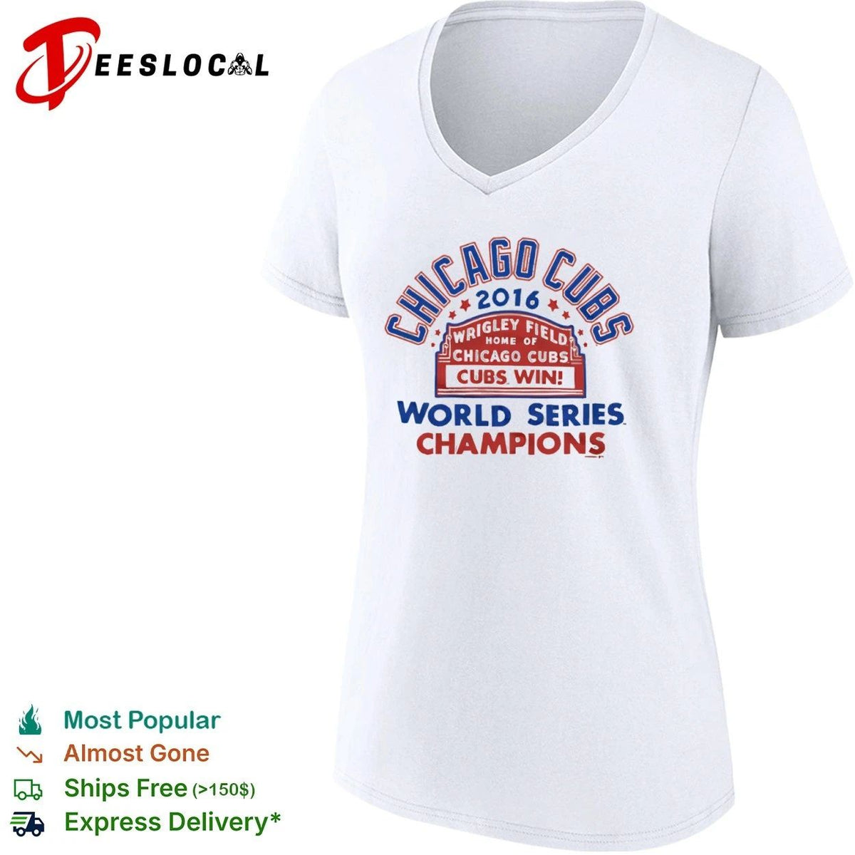 Chicago Cubs 2016 Wrigley Field Home of Chicago Cubs Cubs Win World Series Champions