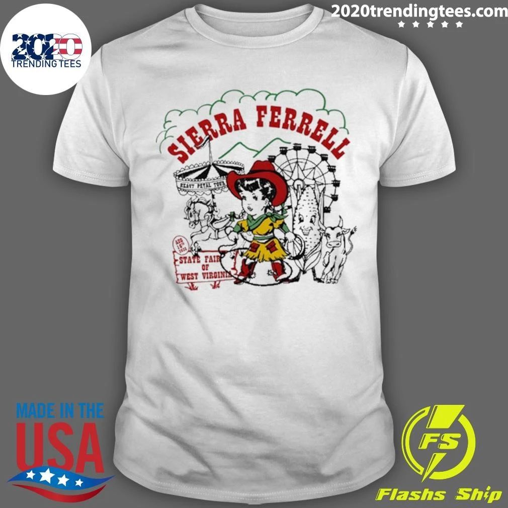 Sierra Ferrell State Fair Of West Virginia In Lewisburg WV August 16 2026 Shirt