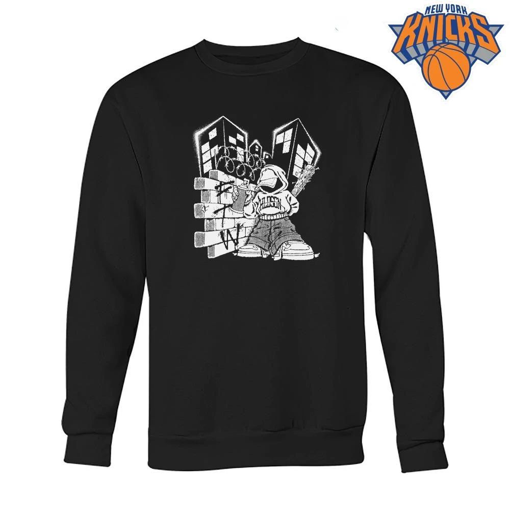Y2K Streetwear Graffiti Spray Paint Character Urban Aesthetic Shirt Unisex