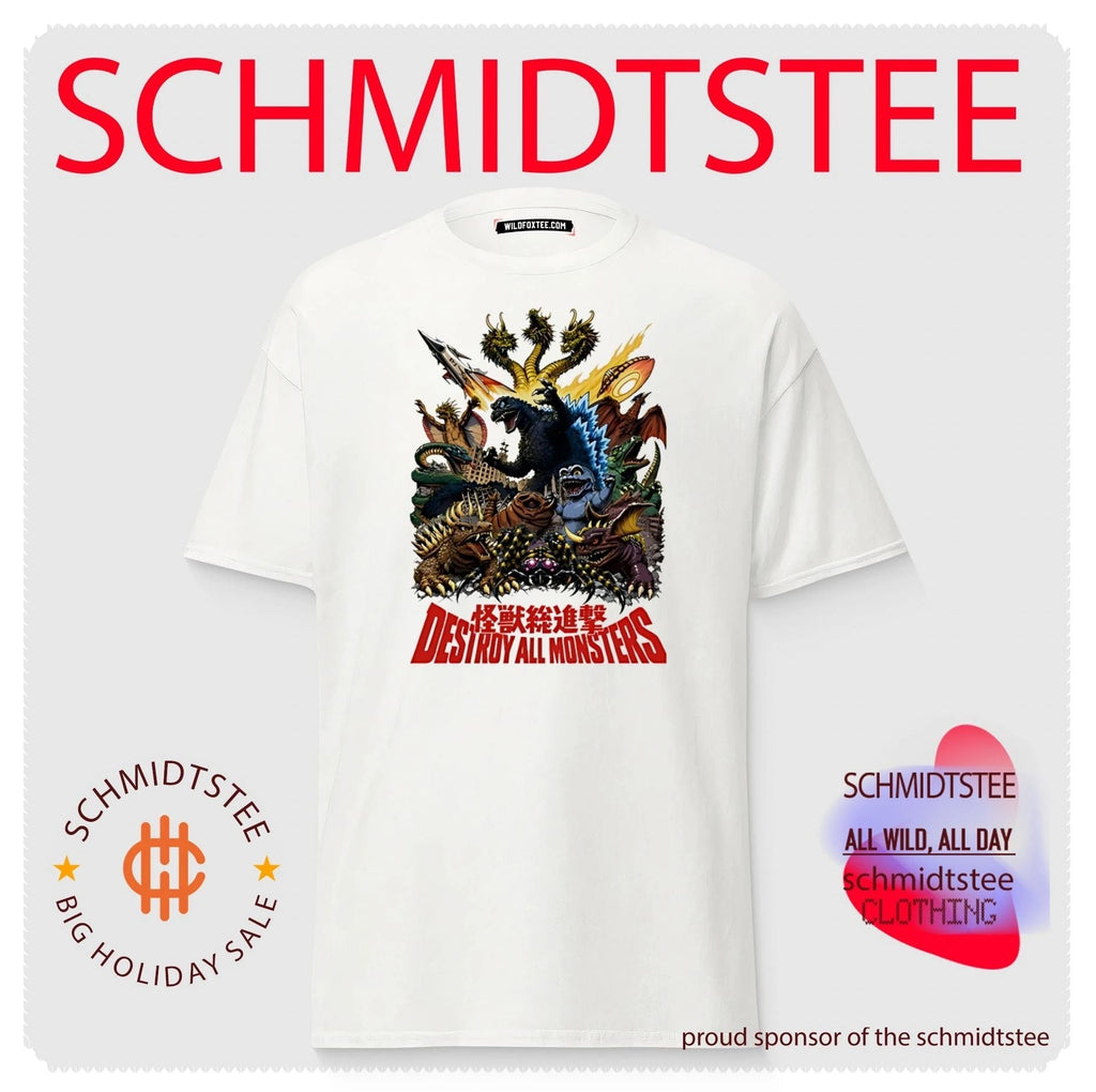 Godzilla Destroy All Monsters shirt Unisex