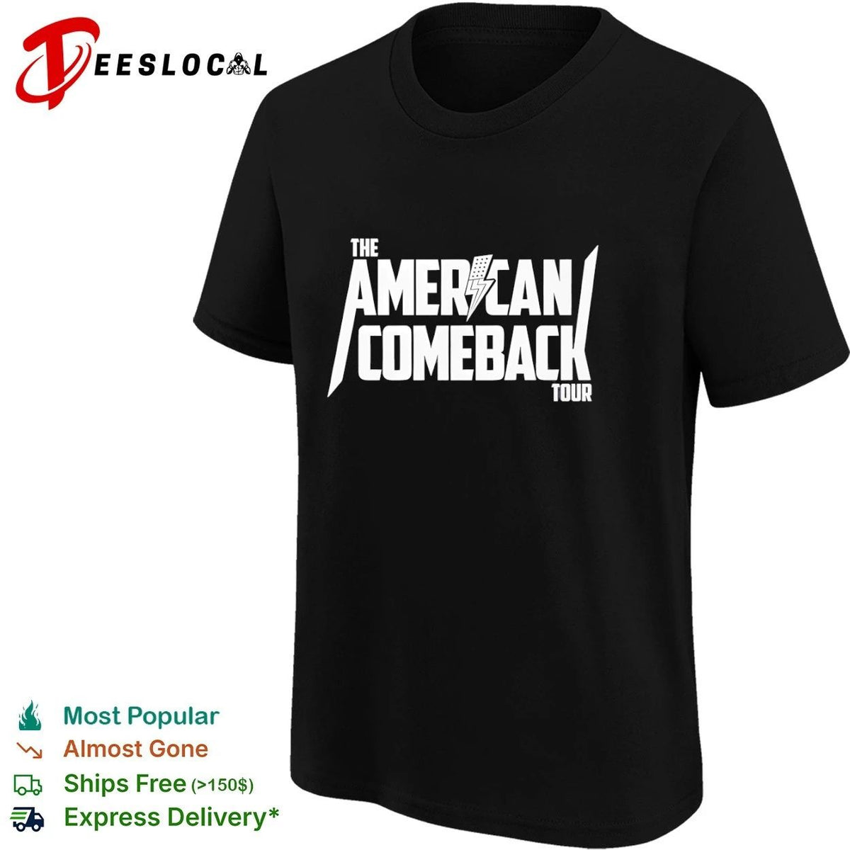 Charlie Kirk The American Comeback Tour Unisex