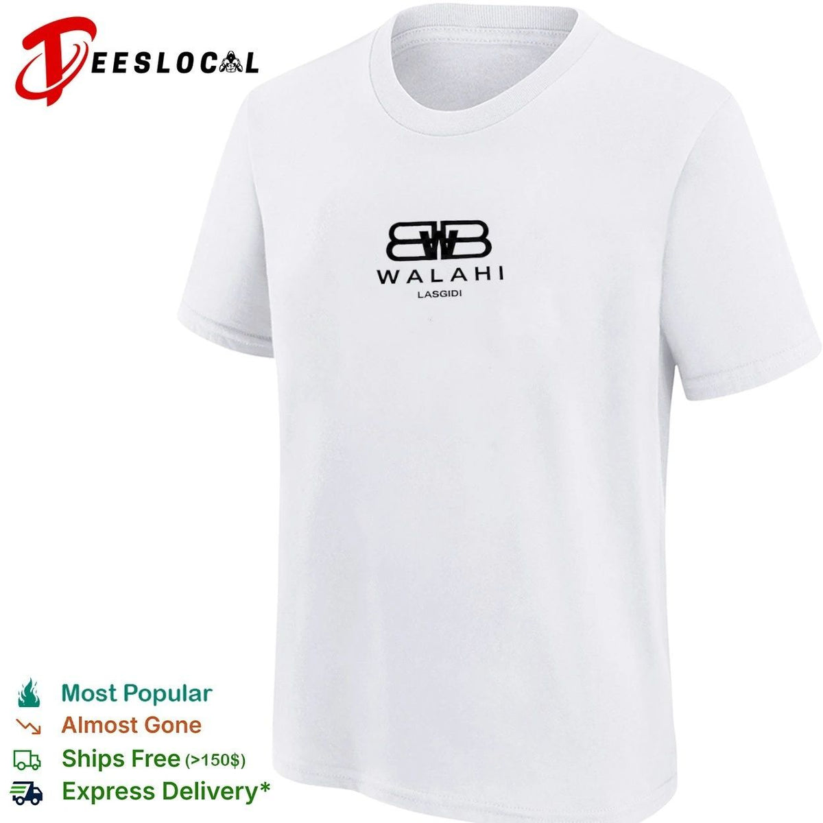Walahi Lasgidi Lagos Streetwear Nigerian Slang Unisex