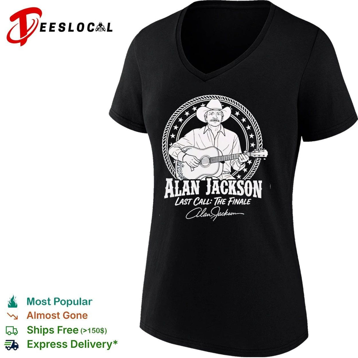 Alan Jackson Last Call The Finale Country Music Unisex