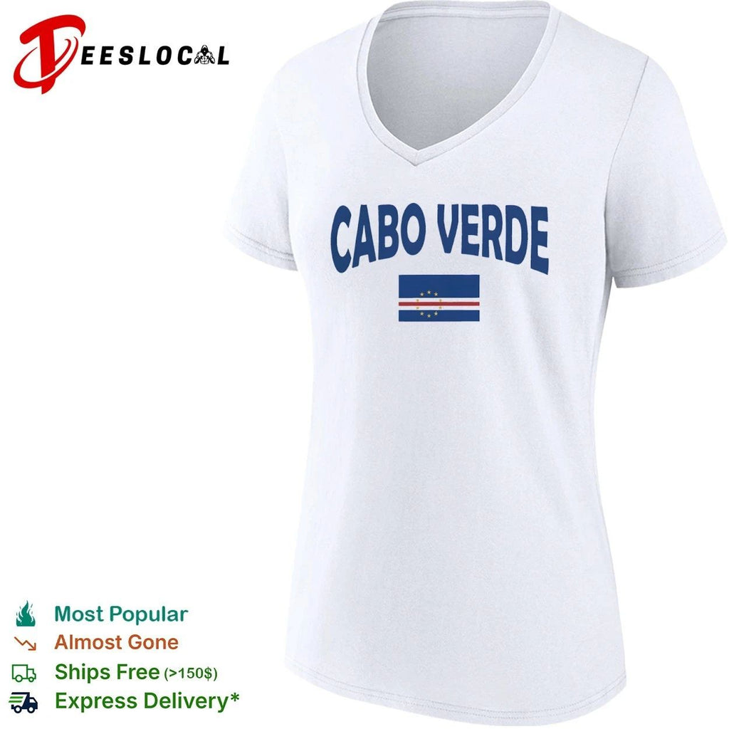 Cabo Verde World Cup Flag Soccer National Team Unisex